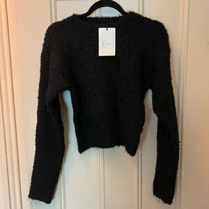 Klesis black knit sweater without skirt |  Size S #knitwear